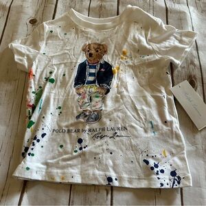 Ralph Lauren bear tee nwt 24m